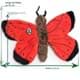 Bild von Schmetterling Kuscheltier Falter rot Insekt butterfly Plüschtier SALLY