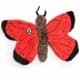Bild von Schmetterling Kuscheltier Falter rot Insekt butterfly Plüschtier SALLY