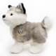 Bild von Husky Kuscheltier 23 cm stehend - Plüsch Hund ETOSCHA Schlittenhund