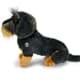 Bild von Dackel Kuscheltier Hund sitzend 32 cm - Plüsch Rauhaardackel WALDI