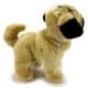 Bild von Mops Kuscheltier Hund stehend 25 cm - Plüschtier Bulldogge TASSILO