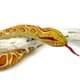 Bild von Goldpython 100cm Kuscheltier Schlange Python Albino Plüschschlange gelb Plüschtier KORWE