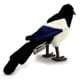Bild von Elster PREMIUM Plüschtier Rabe Vogel schwarz weiß blau Dekotier SHADY