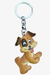 Bild von Hund Schlüsselanhänger Taschenanhänger aus Holz 