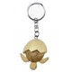 Bild von Schildkröte Baby im Ei Schlüsselanhänger Taschenanhänger aus Holz 