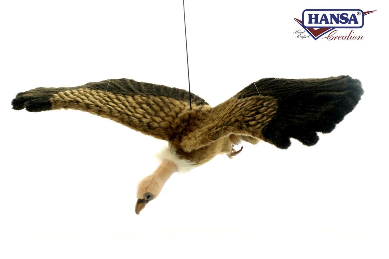 Bild von Geier fliegend PREMIUM Plüschtier Vogel Dekotier 95 cm VULKAN