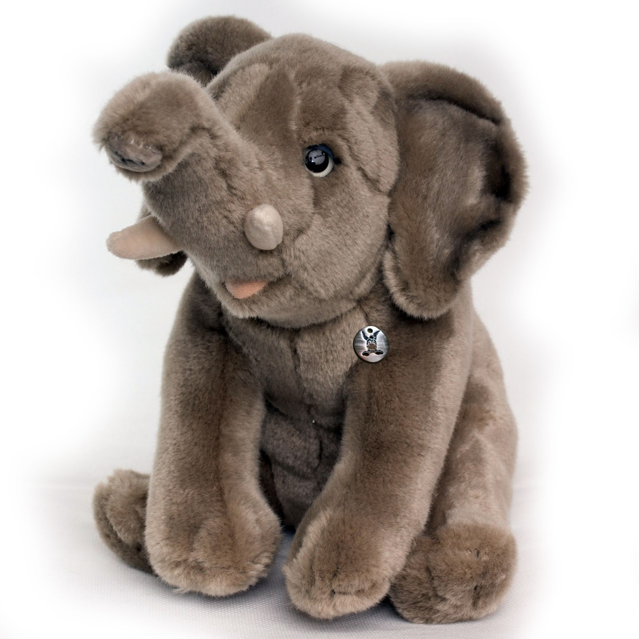 Bild von Elefant Kuscheltier sitzend 28 cm Plüschtier BONGO