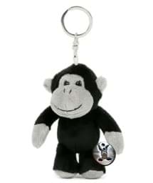 Bild von Affe Schlüsselanhänger Gorilla Schimpanse Kuscheltier Anhänger Plüsch ZOLA