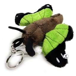 Bild von Schmetterling Schlüsselanhänger Tier Falter Kuscheltier Anhänger grün MOSI 