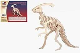 Bild von 3D Puzzle Parasaurolophus Dinosaurier Skelett aus Holz 